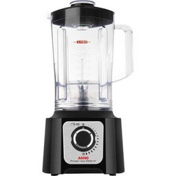 Liquidificador Arno Power Max Copo Plástico 15Vel 1000W Preto Ln55-127V - 1