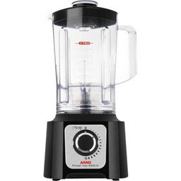 Liquidificador Arno Power Max Copo Plástico 15Vel 1000W Preto Ln55-127V - 4