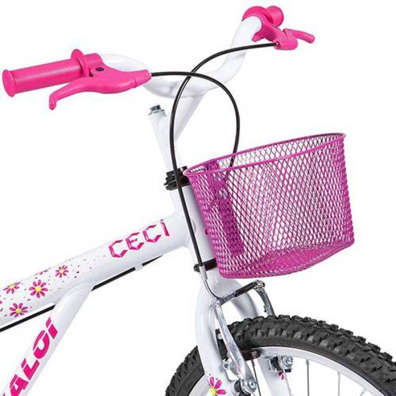 Bicicleta Caloi Ceci - Aro 20 -1v - Branca - 4