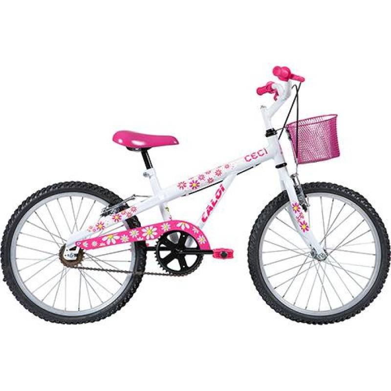 Bicicleta Caloi Ceci - Aro 20 -1v - Branca - 1