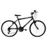 Bicicleta Masculina ARO 26 21 Marchas FLASH POP Bike - 310919 - PRETO - PRETO - 1