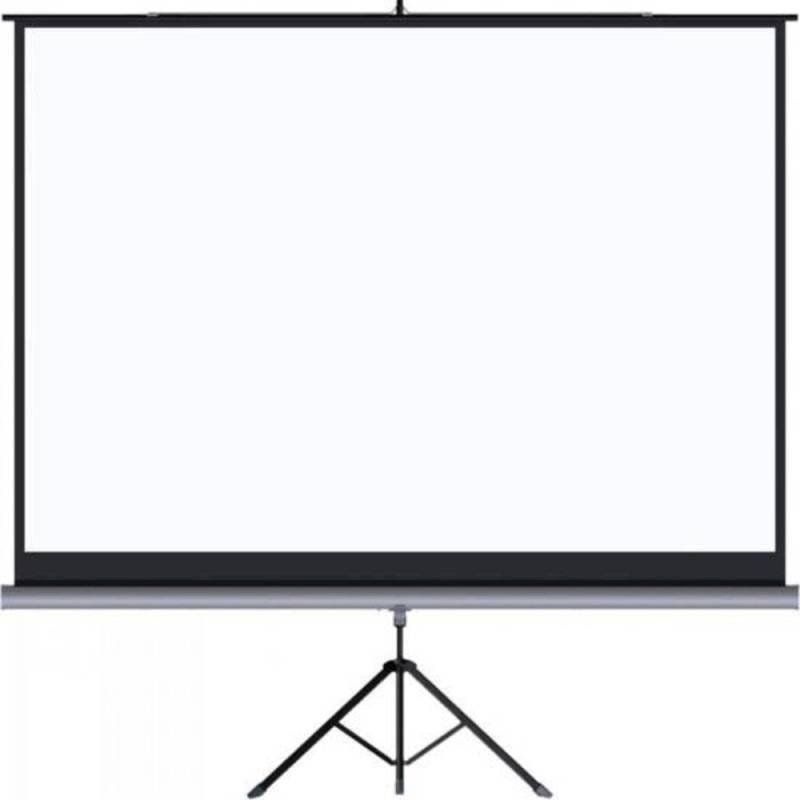 Tela Retratil com Tripé Série a 1,80M x 1,80M 1:1 Ttm180Sa Tes - 2