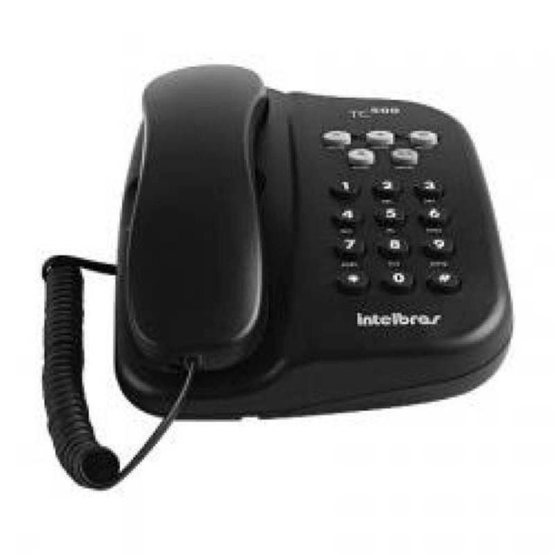 Telefone com Fio Tc 500 Preto - 2