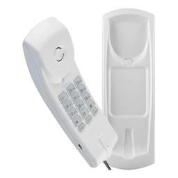 Telefone Interfone Intelbras Fixo Tc20 Gôndola Mesa Parede Cinza Artico - 3