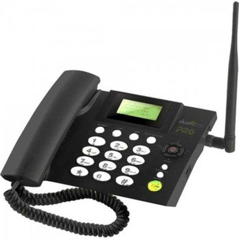 Ver imagem 2 de Telefone Celular Fixo Quad Band Dual Chip Procd6010 Chumbo Proeletronic
