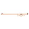 Barra Piatina 45cm Com 6 Ganchos Para Utensílios Multiuso - Cobre - 1
