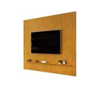 Ver imagem 4 de Painel para Tv até 75 Polegadas Ripado Dj Móveis Trento 275 Cedro