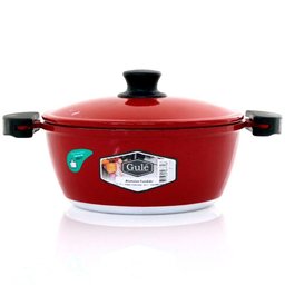 Panela 20cm Vermelho Resistente Gulê em Alumínio 1,75 Litros - 3