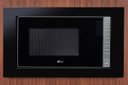 Ver imagem 1 de Micro-ondas Fischer Fit Line Embutir 25 Litros Moldura Preto 34915