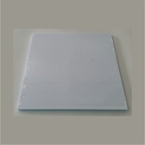 Tampa Quadrada 50cm Branco para Lustre Tampa Luminária 2x50x50cm Tp-6004