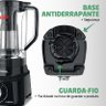 Liquidificador Mondial Turbo Full Black L-900Fb 900W 5 Velocidades + Função Pulsar/Gelo Preto – 220V - 5