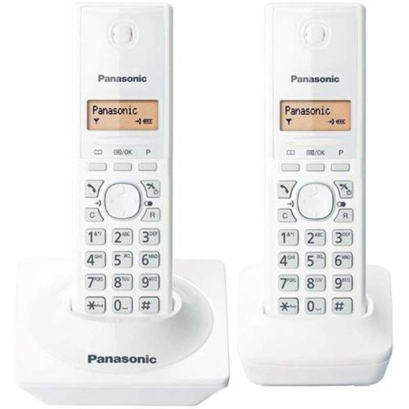 Telefone Panasonic sem Fio Base + Ramal Dect 6.0 Kx-Tg1712Lbw - 2