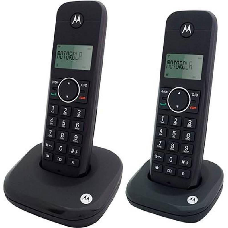Tel.Dect sem Fio Dig. C/Id.Cham + 1 Ramal Moto 500Id-Mrd2 - 1