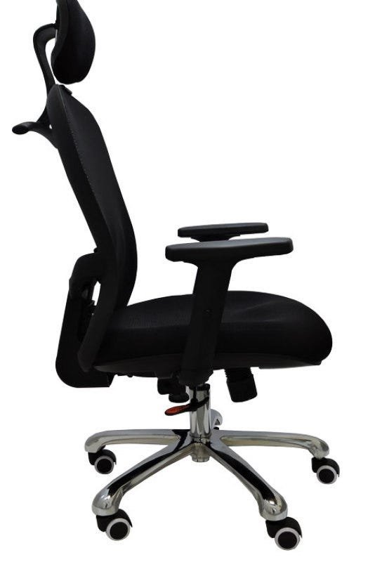 Cadeira Presidente Ceoergon Tela Mesh - Máxima Ergonomia - Preta - 2