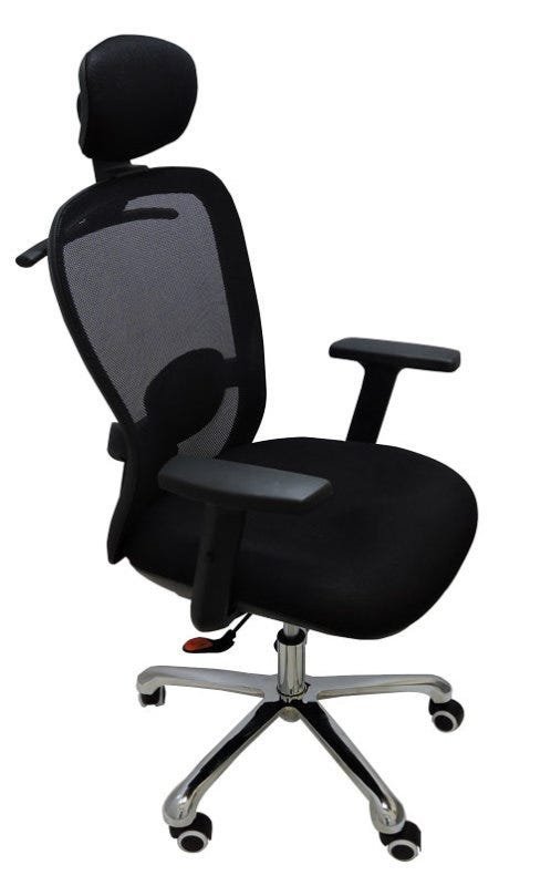 Cadeira Presidente Ceoergon Tela Mesh - Máxima Ergonomia - Preta - 4