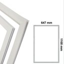 Ver imagem 2 de Borracha Gaxeta Geladeira Panasonic Bt55pv2 Inferior