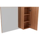 Ver imagem 2 de Espelheira para Banheiro 80 Cm com 1 Porta Marina Amêndoa