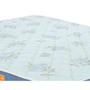 Ver imagem 2 de Colchão Casal Castor King Max Espuma D45 180x200x18cm Branco/Azul -