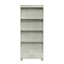 Ver imagem 1 de Estante Decorativa para Livros 77cm 4 Prateleiras e Gaveta 100% Mdf C57 Pradel Móveis