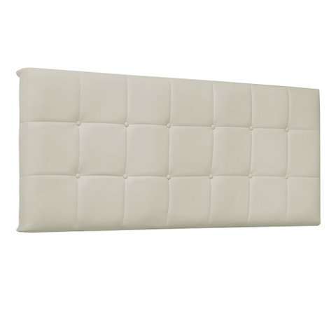 Cabeceira Painel Queen 1,60m Verona Corano Marfim - Pallazio