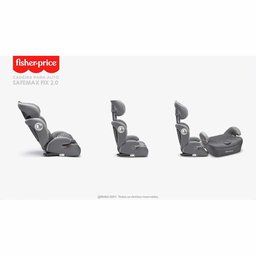 Cadeira para Auto - Bebê - 9-36kg - Safemax 2.0 Preto - Fisher-Price - Multikids Baby - 2