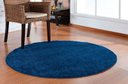 Ver imagem 1 de Tapete Redondo 150 x 150 Azul