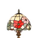 Ver imagem 3 de Abajur Luminária Tiffany Decorativo Colorido para Sala Quarto e Escritório 20x38cm