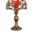 Ver imagem 4 de Abajur Luminária Tiffany Decorativo Colorido para Sala Quarto e Escritório 20x38cm