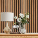 Ver imagem 2 de Papel de Parede Madeira Ripada Imbuia