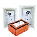 Ver imagem 1 de Kit 3 Peças Porta Retrato Espelhado Porta Joia 1051g