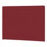 Cabeceira Casal Palermo P04 140 cm Suede - ADJ Decor - Vermelho TCA 53 - 4