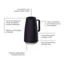 Ver imagem 6 de Garrafa Térmica Tramontina Exata 6163605 500ml Preto 61636053