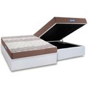 Ver imagem 1 de Cama Box Baú Casal: Colchão Ortopédico Probel D33 / EP Guarda Costas PróIntense Double Face +
