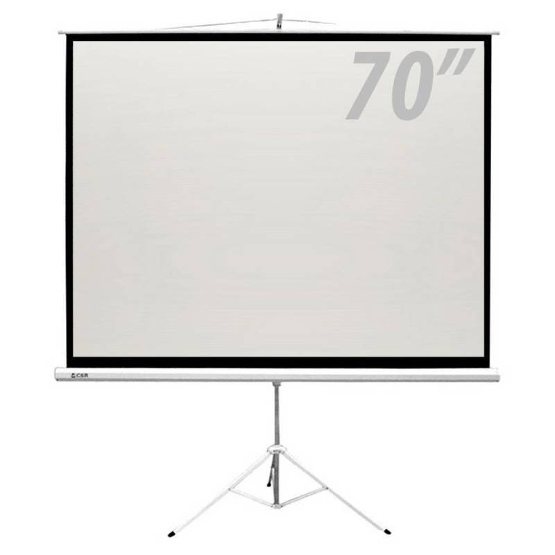 Tela de Projeção 70 Polegadas com Tripé - Csr - 3