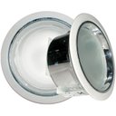 Ver imagem 1 de Refletor de Embutir 23cm com Vidro Fosco E-27 2 Lâmpada Max 60W Branco