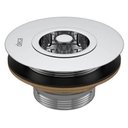 Ver imagem 1 de Válvula de Escoamento para Pia Americana 3.1/2 Cromado - Deca 1623.C