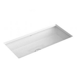 Cuba de Embutir Retangular Branco 590 X 350 X 135mm - Deca - L.1071.17