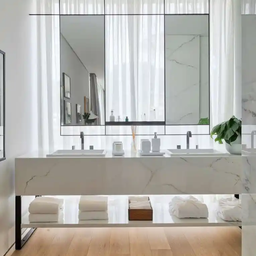 Cuba de Embutir/Sobrepor de Mesa para Banheiro Retangular L.1061.17  Deca - 6