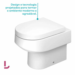 Bacia Deca Convencional Carrara Branca P60 Ge17 - 3