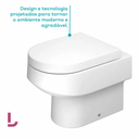 Ver imagem 3 de Bacia Deca Convencional Carrara Branca P60 Ge17