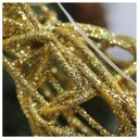Ver imagem 7 de Rena Aramada Natal Iluminada 30 Led Dourada com Glitter 30cm