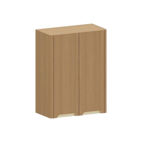 Armário Aéreo para Cozinha 60cm 2 Portas Lúmina Luciane Móve Freijó/freijó
