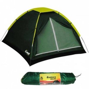 Barraca Camping Igloo para 2 Pessoas com Bolsa para Transporte Bel