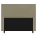 Ver imagem 3 de Cabeceira Cama Box Casal King Size Ferrara 193cm Corano Bege - Desk Design