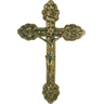 Crucifixo ROMANO de Parede em Latão 100% Reciclado SAT Dourado de Parede - 1