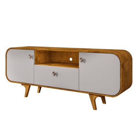 Rack Noronha Naturalle com Off-white - Bechara