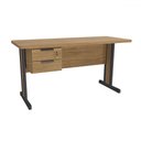 Ver imagem 2 de Mesa Escrivaninha Berg 2 Gavetas Itapua - Kappesberg