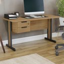 Ver imagem 1 de Mesa Escrivaninha Berg 2 Gavetas Itapua - Kappesberg