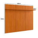 Ver imagem 3 de Painel de TV até 75 Polegadas 180cm Pés Siena Freijó Nativo