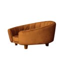 Ver imagem 5 de Poltrona Cama Caminha Pet Laddi Veludo Cobre Dvinn